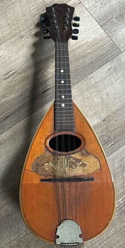 Early 1900s Gibson Oval Hole Made For William Tonk Bros Rosita Mandolin W T & B