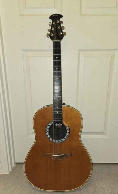 1975 OVATION 1132-4 MATRIX VINTAGE ACOUSTIC GUITAR