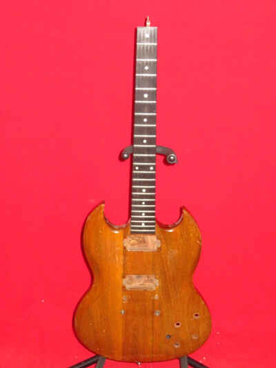 Gibson 1979 Natural The SG Walnut Body & Ebony Neck Project