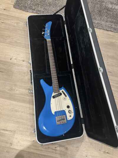 1967 Yamaha Nippon Gakki SB-1C Bass Guitar (Blue)