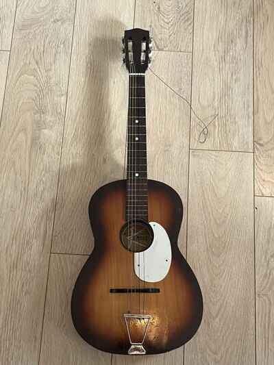 Kay Kansas Parlour Guitar, Needs New Strings, Needs A Clean