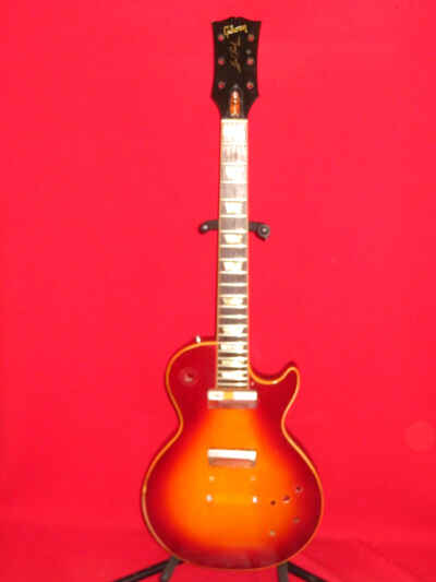 Gibson 1972 Cherry Burst Les Paul Deluxe Body & Neck