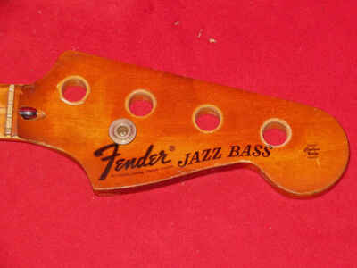 Fender 1973 Maple Jazz Bass Neck