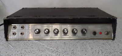 vintage AMPEG B-15 Bass Guitar Amplifier B T Amp Head WORKS made USA