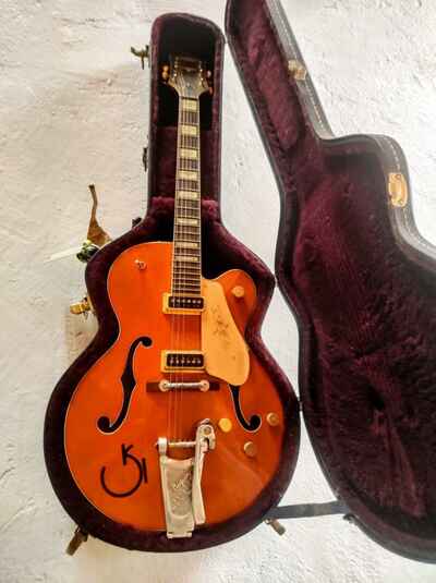 Gretsch G-6120W DSW Nashville Western Chet Atkins Orange Stain