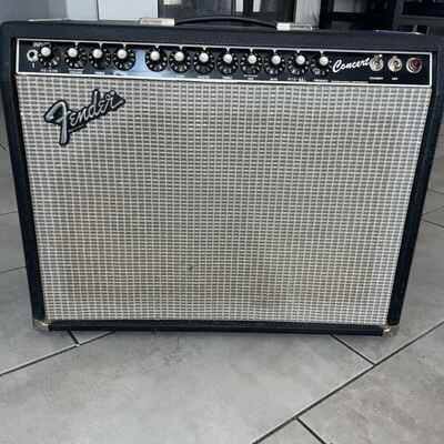 Vintage Fender Blackface Concert Amp in great shape -