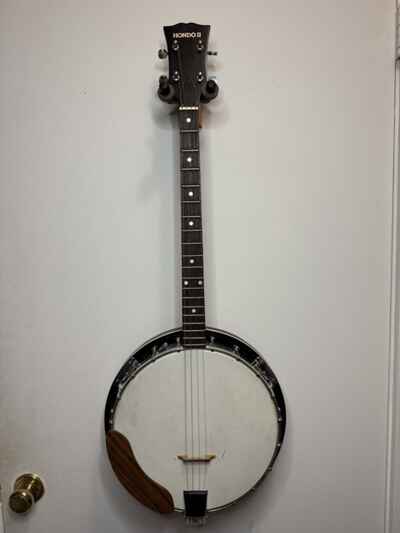 Vintage Hondo 2  - 4 String Banjo