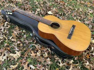 Vintage Gianinni Model 2 Classical Guitar Brazilian Made Very Nice