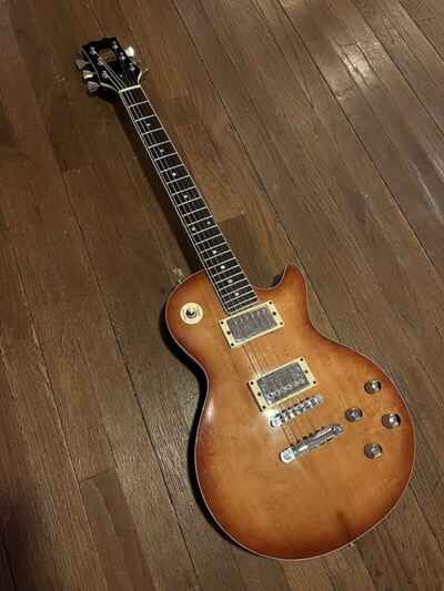 Vintage 1982 Samick Hondo 737 Deluxe Series Les Paul Electric Guitar Kurt Cobain