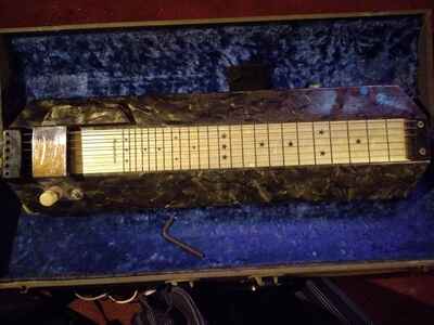 Rare! 1951 experimental lap steel guitar came out in 1951