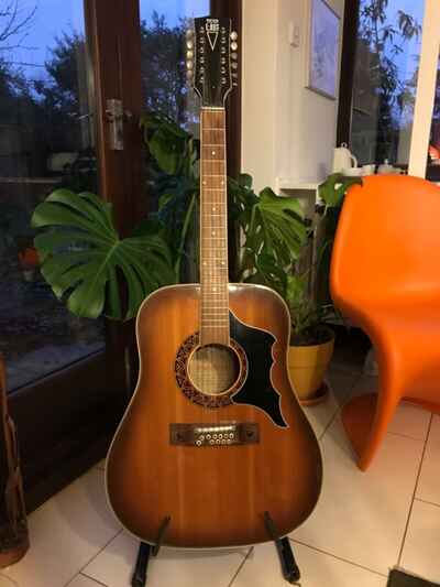 EROS 612 NEVADA 12 STRING ACOUSTIC GUITAR