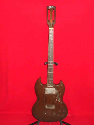 Gibson 1971 Brown EB 3 Short Scale Slotted Headstock Bass Body & Neck