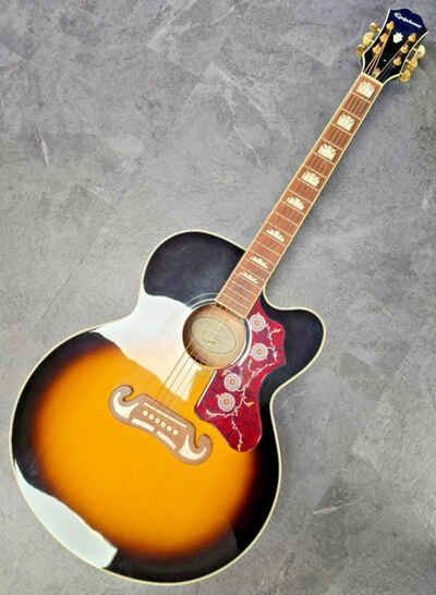 (NE6) Epiphone J-200 EC Studio Electro-Acoustic Guitar