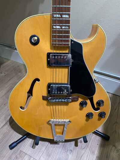 1978 Gibson ES 175D Natual Electric Guitar. Cleanest one ever,  pro setup.