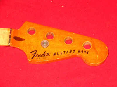 Fender 1978 Maple Mustang Short Scale Bass Neck