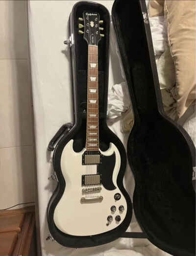 Epiphone 1961 Les Paul SG Standard - Aged Classic White