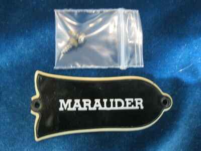 1975-76 Gibson MARAUDER Guitar TRUSS ROD COVER #1