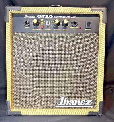 Ibanez GT10 Guitar Combo Amp 24 Watt 120V Vintage TESTED *See Description*
