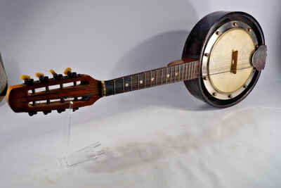 antikes Mandolinenbanja  /  Banjo um 1900