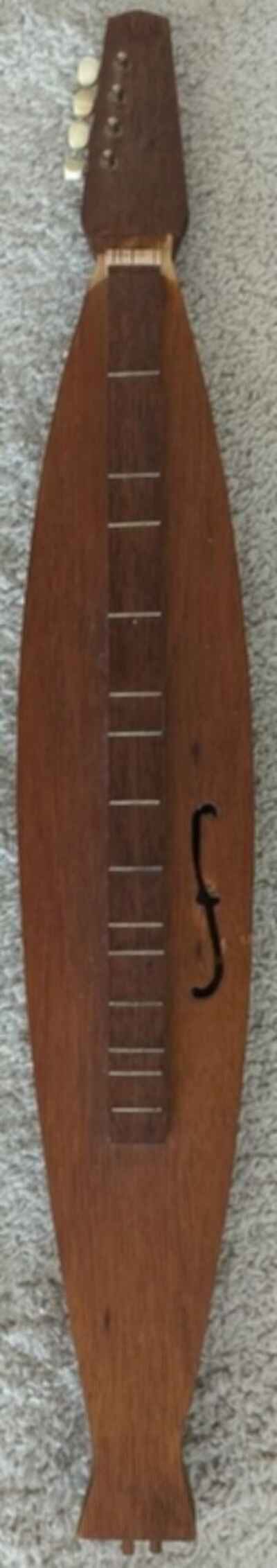 Vintage Lap Dulcimer with Case , extra strings, & more - USA