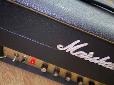 Vintage 1973 Marshall JMP Hand Wired Original 50w Lead Head Amplifier Small Box