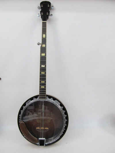 Vintage Harmony 5 String Eagle Banjo w /  Clear Head