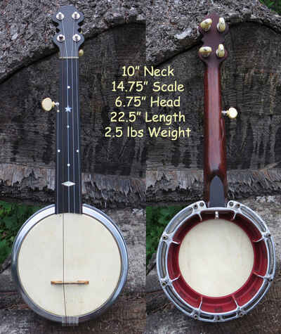 Baycu Fretless Piccolo Banjo S / N 2209