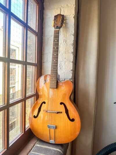 EKO Accoustic Guitar, Light Brown Colour, Good Condition (A few marks)