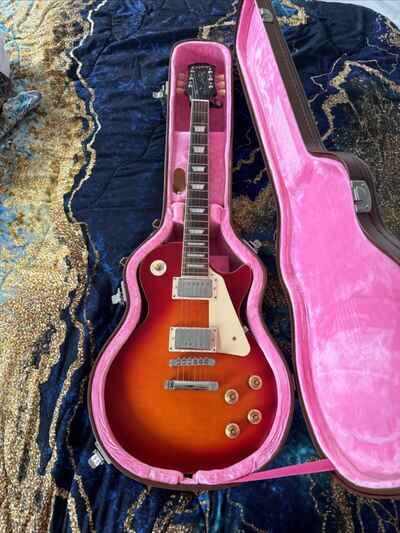 1959 Epiphone Les Paul Standard Aged Dark Cherry Burst with Hard Case