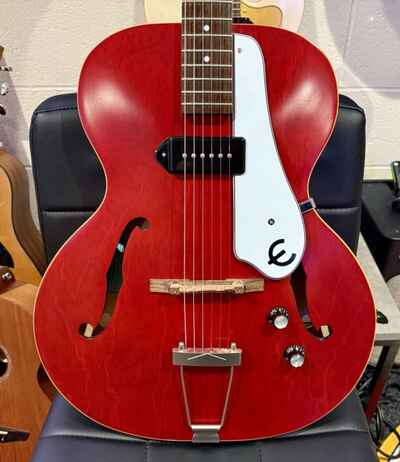 ?MINT? Epiphone E422T Century Inspired By 1966 Archtop Hollow Body ~ Cherry Red!