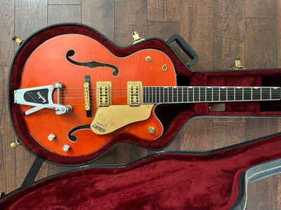 Gretsch G6120SSU Brian Setzer Nashville Orange Used Maple Body w / Hard Case