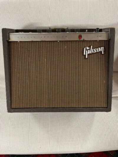 1960s Gibson GA-19 RVT Falcon Guitar Amplifier Made in USA Tube Amp