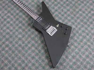 1985 Gibson Explorer Black w / Sustainiac! w / OHSC
