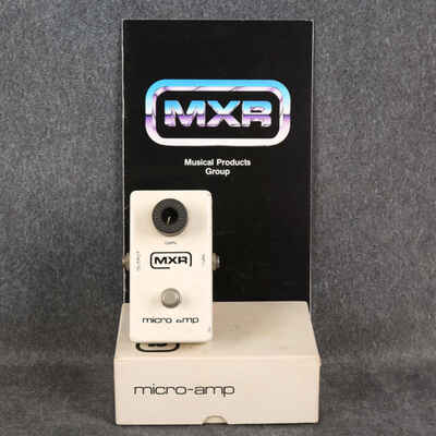 MXR Micro Amp - 1970s - Boxed - 2nd Hand