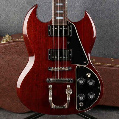Gibson SG Deluxe - 1972 - Cherry - Hard Case - 2nd Hand