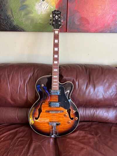 VINTAGE AGILE COOL CAT HOLLOWBODY JAZZ ELECTRIC GUITAR - RONDO MUSIC MADE IN USA