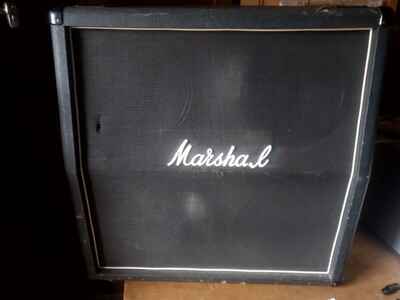 Vintage Marshall 1960a 120 watt 4x12 Cabinet with Celestion G12H 30w Blackbacks