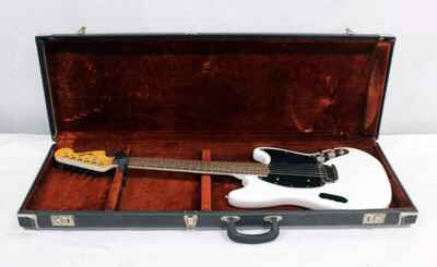 Vintage Custom Fender Musicmaster II 6-String Electric Guitar With Case