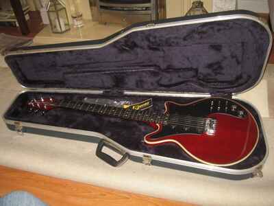 Burns Brian May Signature Guitar Red Special with Burns Hardcase BHM - 1959