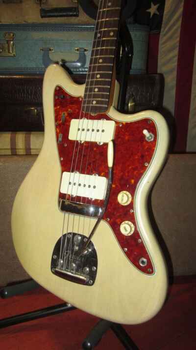 Vintage 1960 Fender Jazzmaster Blonde Ash w /  Original Hardshell Case