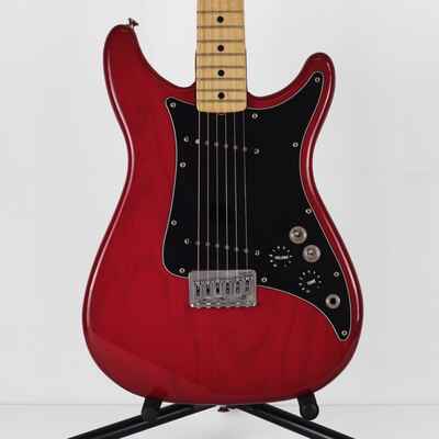 1980 Fender Lead II Transparent Red with Original Hardshell Case and Manual