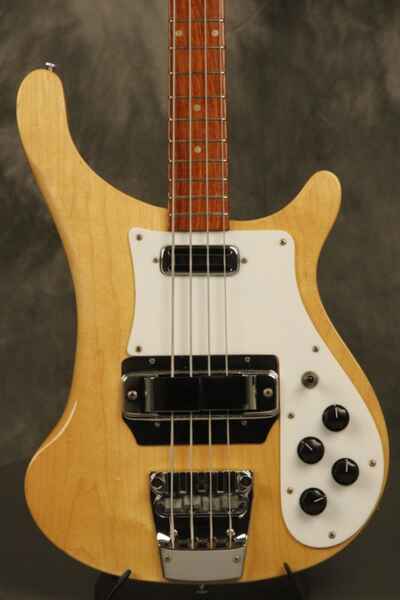 1984 Rickenbacker 4001V63 Bass first year reissue Mapleglo