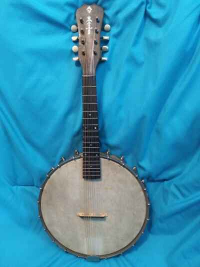 vintage banjo mandolin