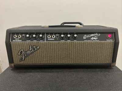 1971 Fender Bassman Tube Amp Head- WORKS VINTAGE Model  AA371