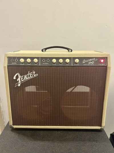 1961 Fender Bassman Brownface Tube Amp Head Model 6G6 Vintage Rare Works!