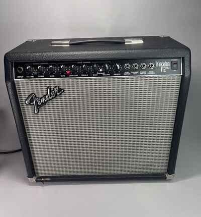 Fender Princeton 112 Plus Black Electric Guitar Amp Amplifier Vintage 90s PR290