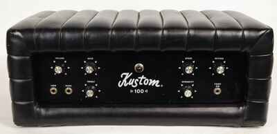 Kustom K100 Vintage Solid State Guitar Amp Head 1970s