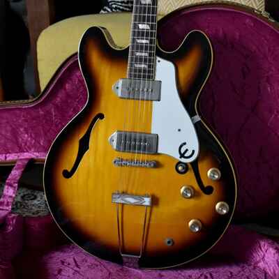 Epiphone USA Collection John Lennon ??1965?? Casino Vintage Sunburst w / OHSC, No 73