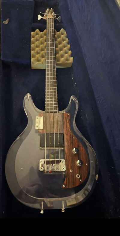 1969 Ampeg Dan Armstrong Bass Guitar - Plexi Acrylic RARE