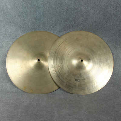 Ufip Ritmo 1970s 14" Hi-Hats - Made in Italy - 2nd Hand